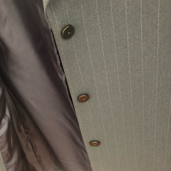 NWT  Pin Striped button up blazer size 14 Giorgio Sant Angelo - Picture 5 of 14
